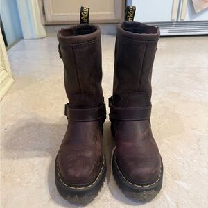 Dr. Martens Dark Brown Ankle Boots